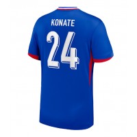 Camiseta Francia Ibrahima Konate #24 Primera Equipación Eurocopa 2024 manga corta